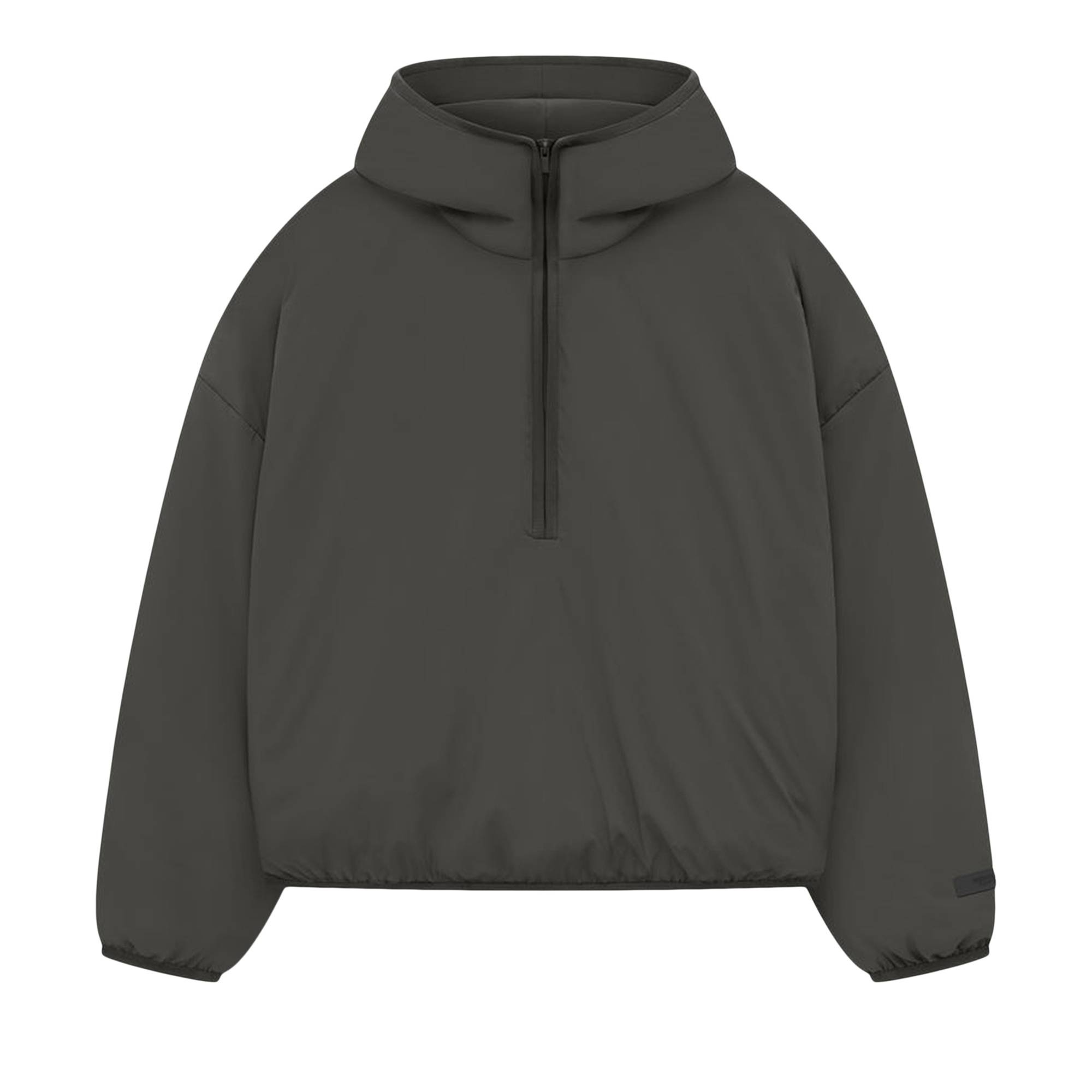 Fear of God Essentials Filled Half Zip Hoodie 'Ink' - 1