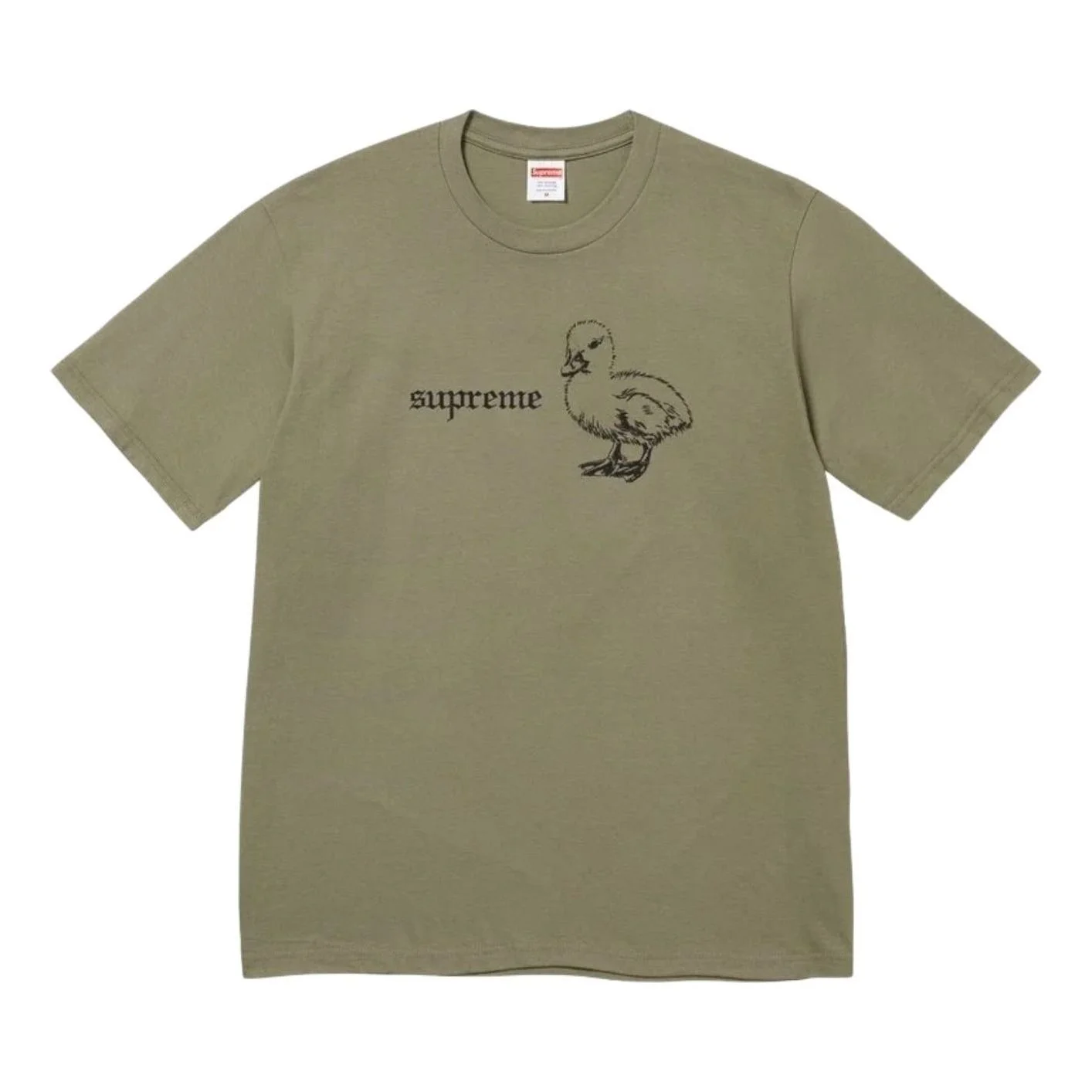 Supreme SS26 Duck T-Shirt 'Light Olive' SUP-SS26-005-LHTOLV - 1
