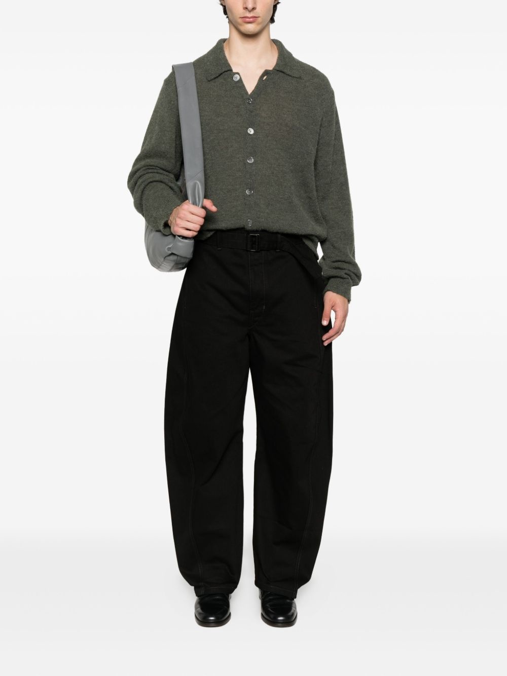 Twisted belted jeans - 3