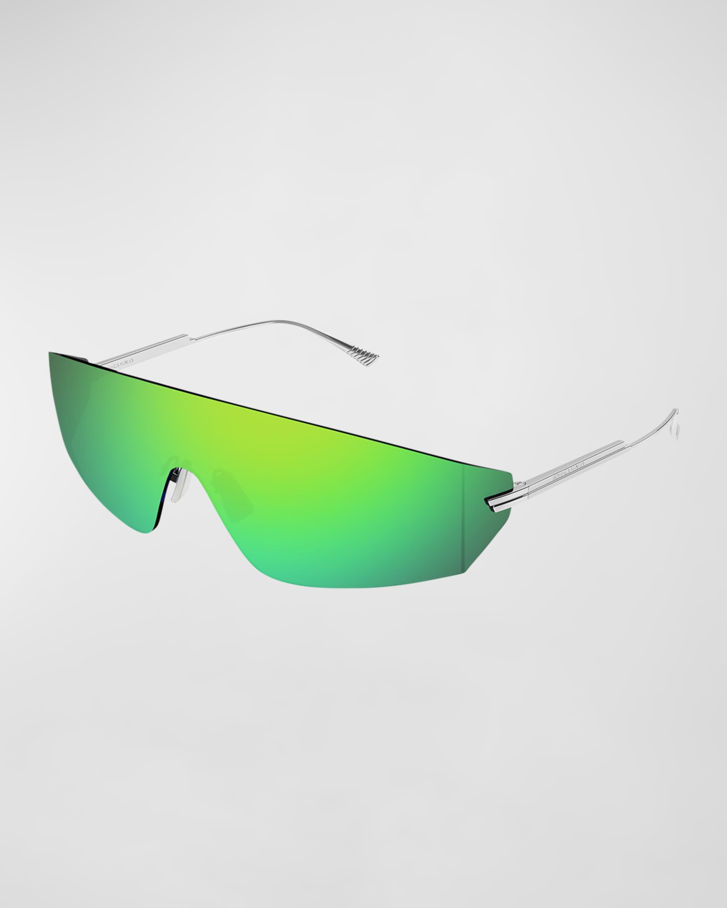 Rimless Metal Shield Sunglasses - 1