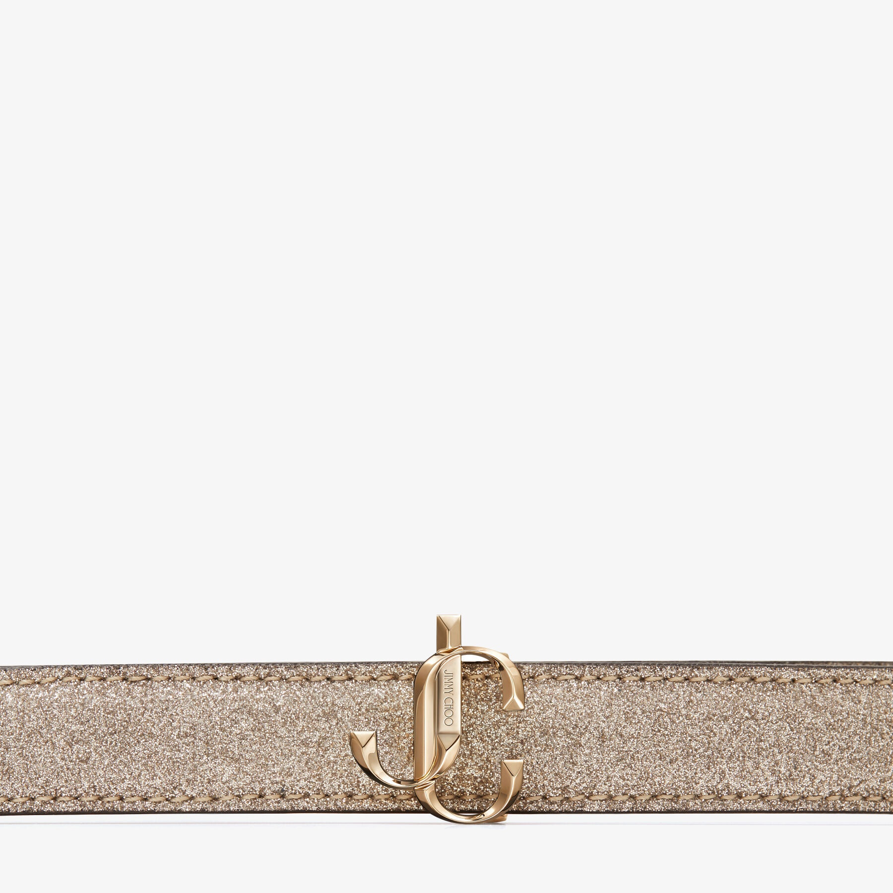 Mini Felisa
Platinum Ice Dusty Glitter Belt with JC Monogram - 2