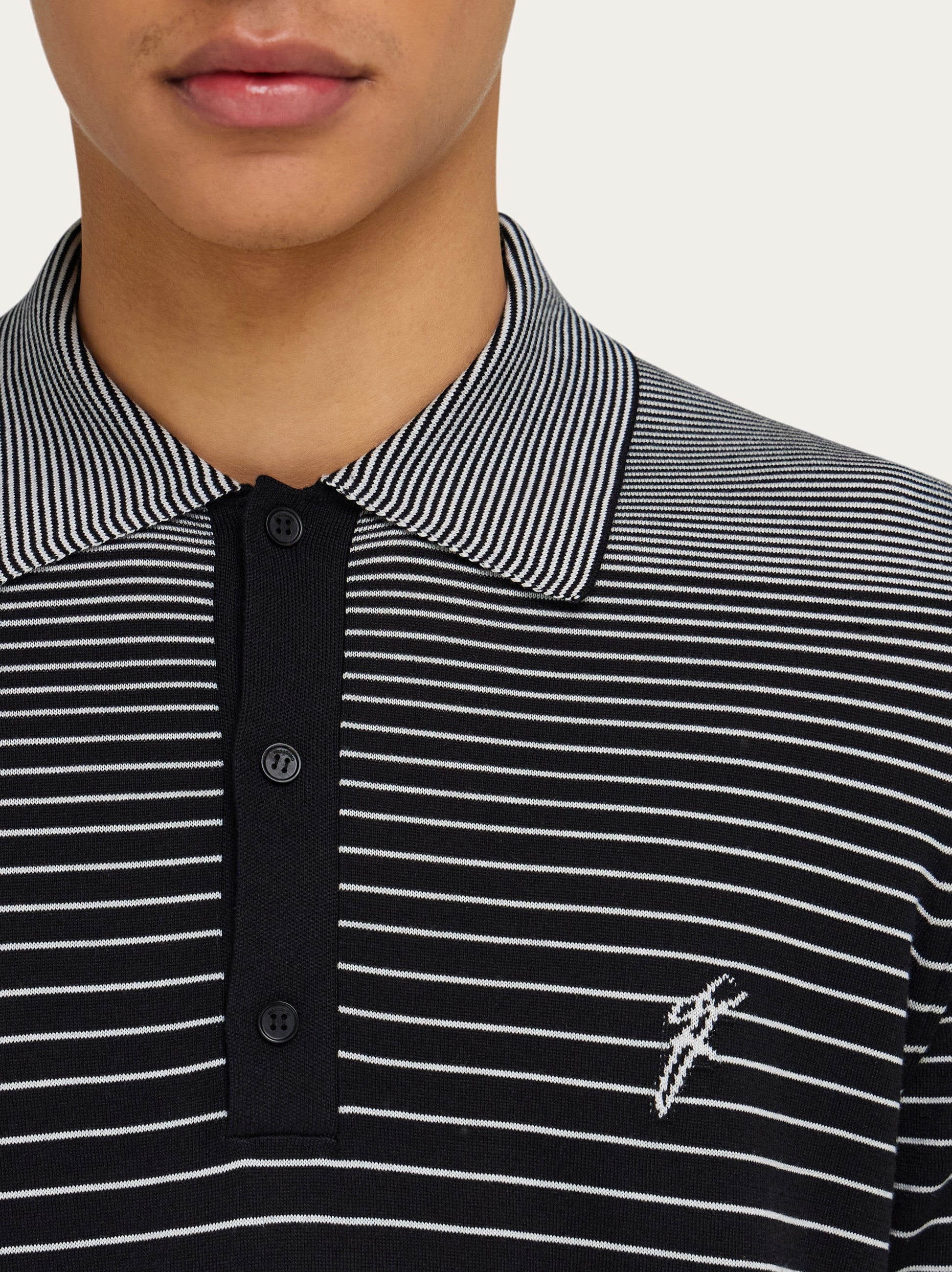 Degrade striped polo shirt - 5