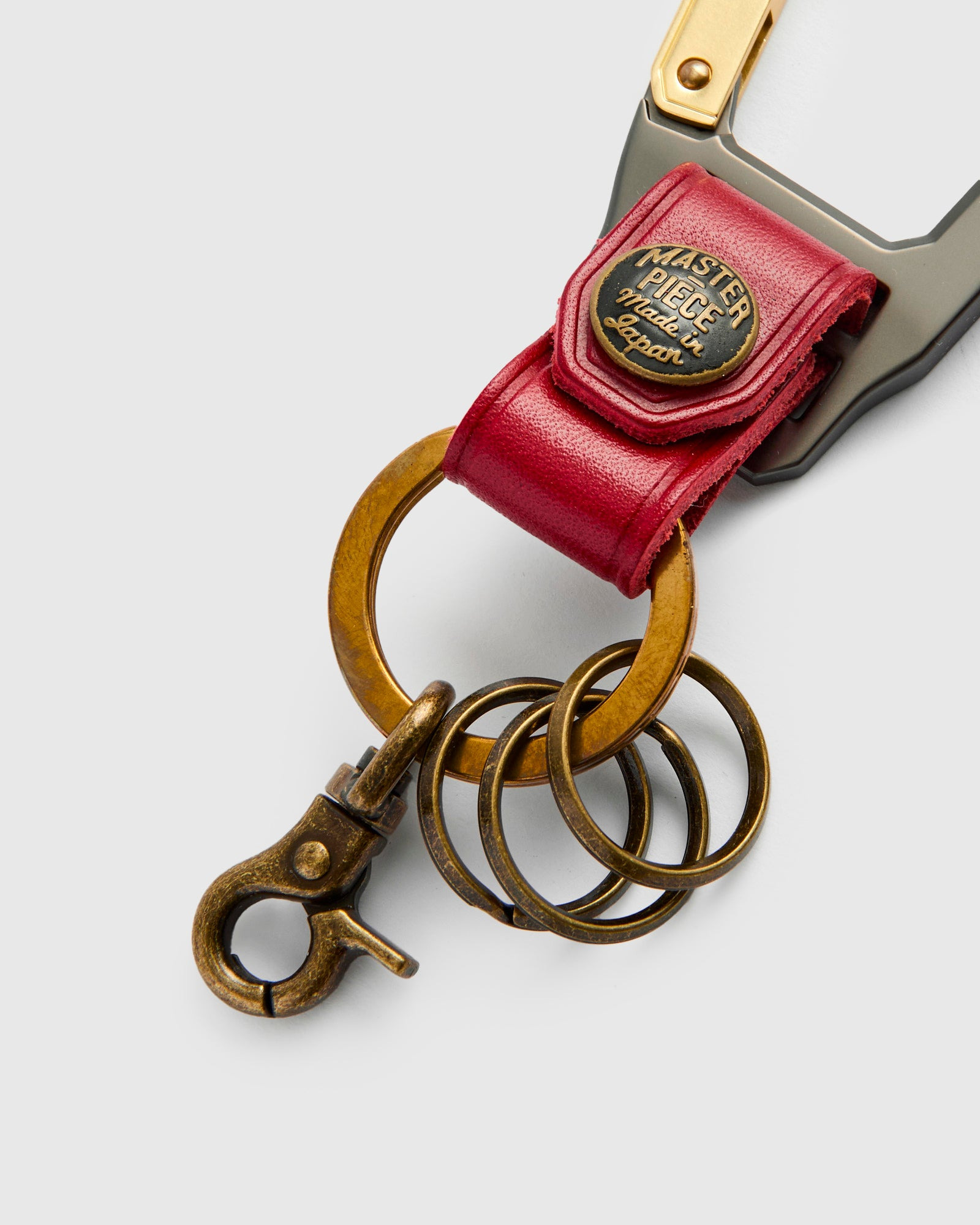 Carabiner Keychain in Red - 2