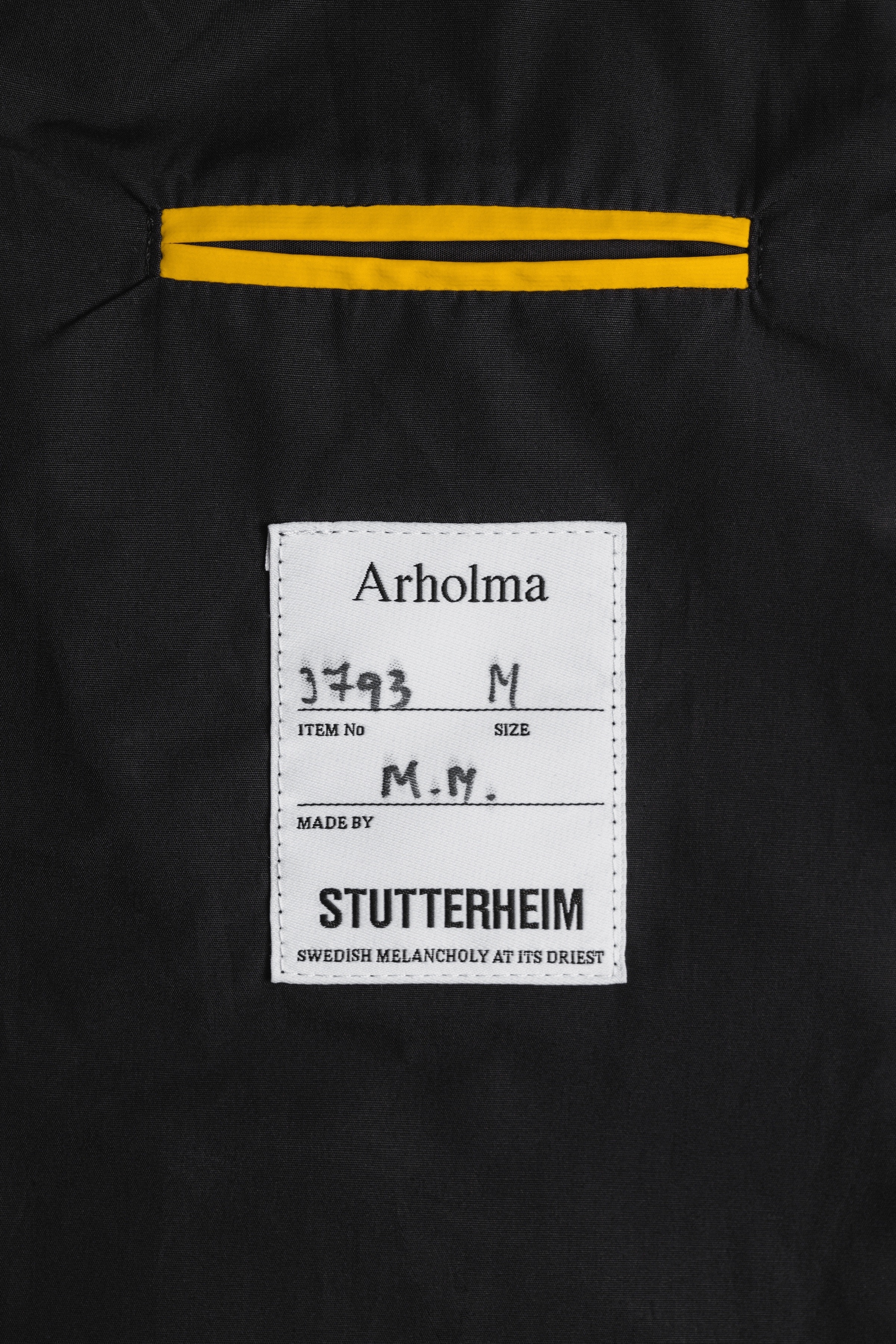 Arholma Raincoat Yellow - 9