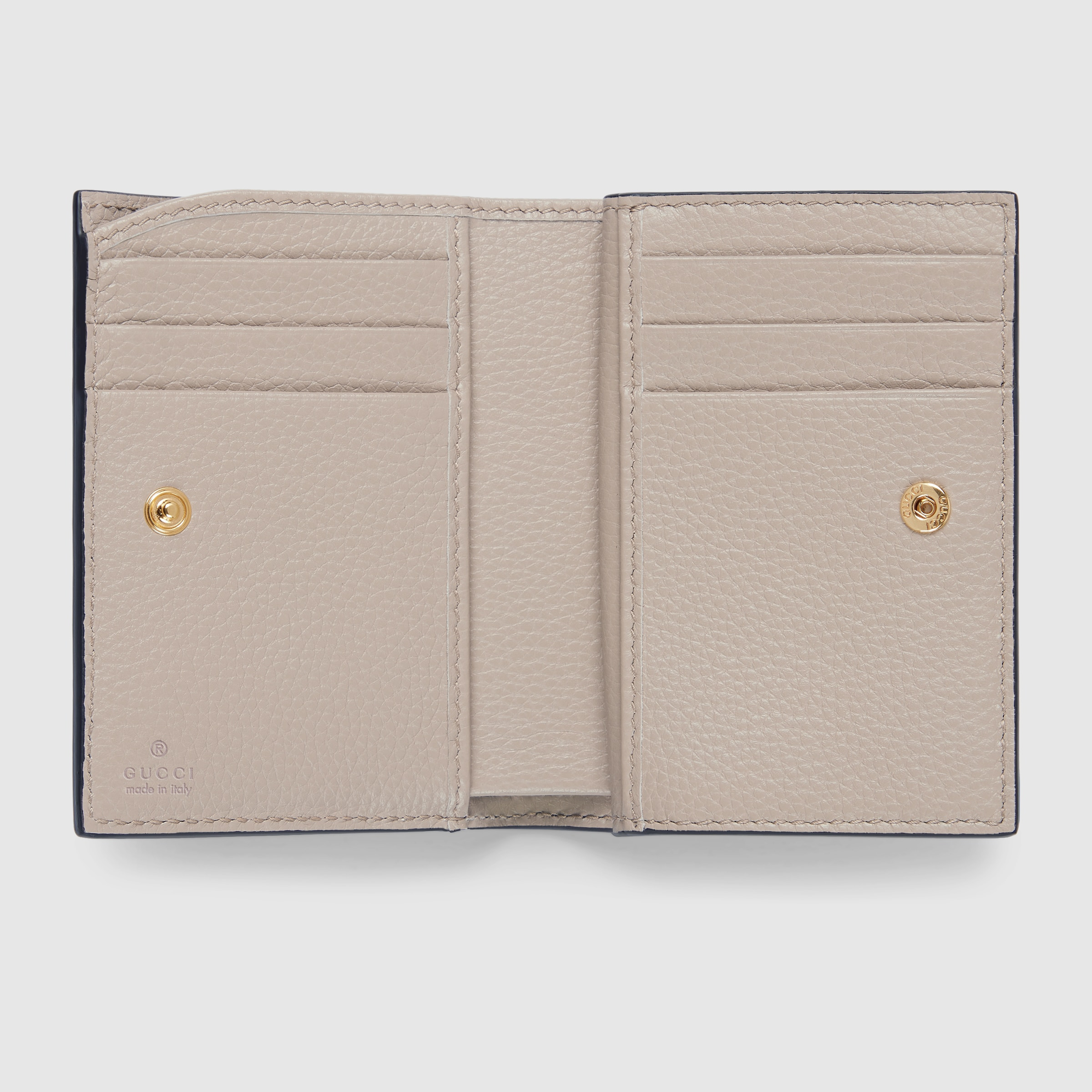 Bi-color GG Marmont small wallet - 2