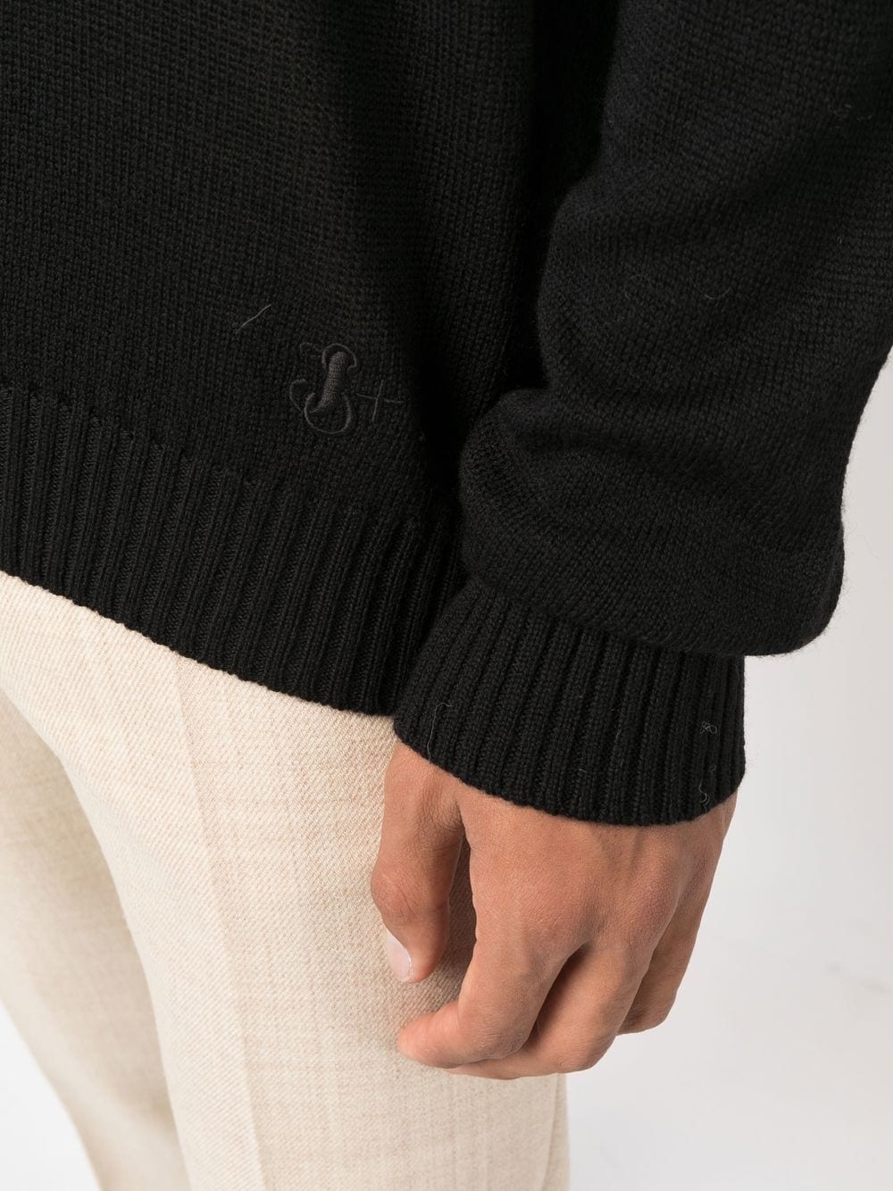 wool crew-neck jumper - 5