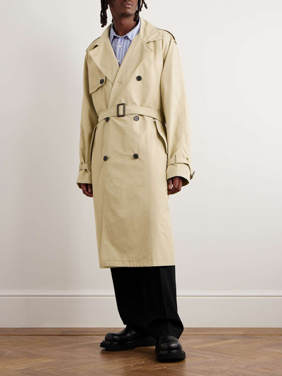 NILI LOTAN Kieran Double-Breasted Cotton-Blend Coat outlook