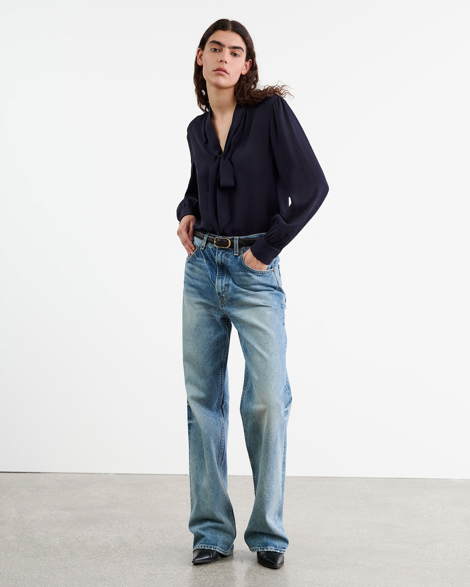 CARINA SILK BLOUSE - 4