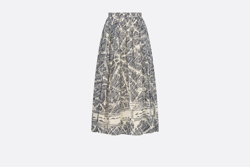 Mid-Length Pleated Skirt 1