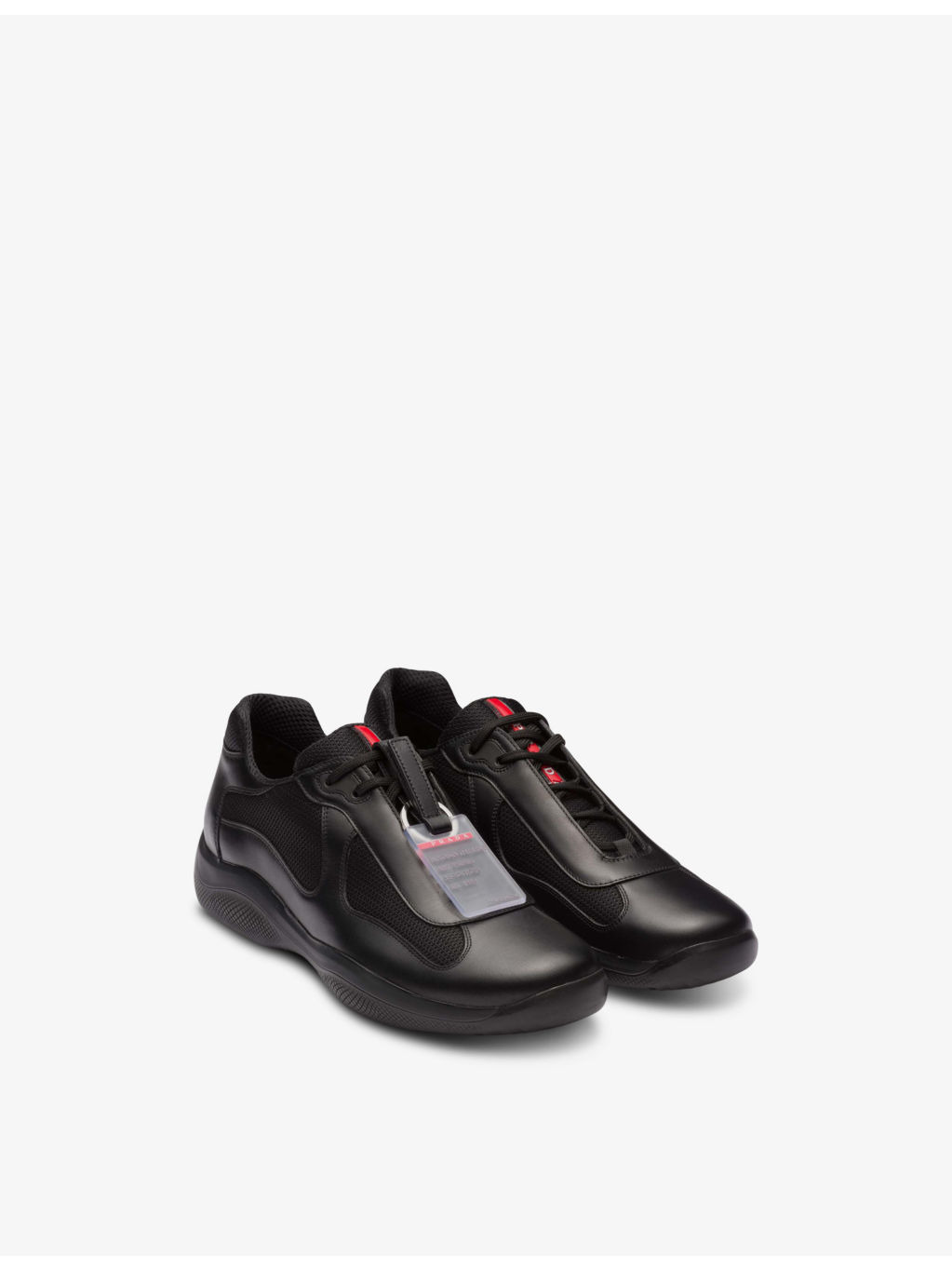 America’s Cup Original leather and mesh trainers - 4