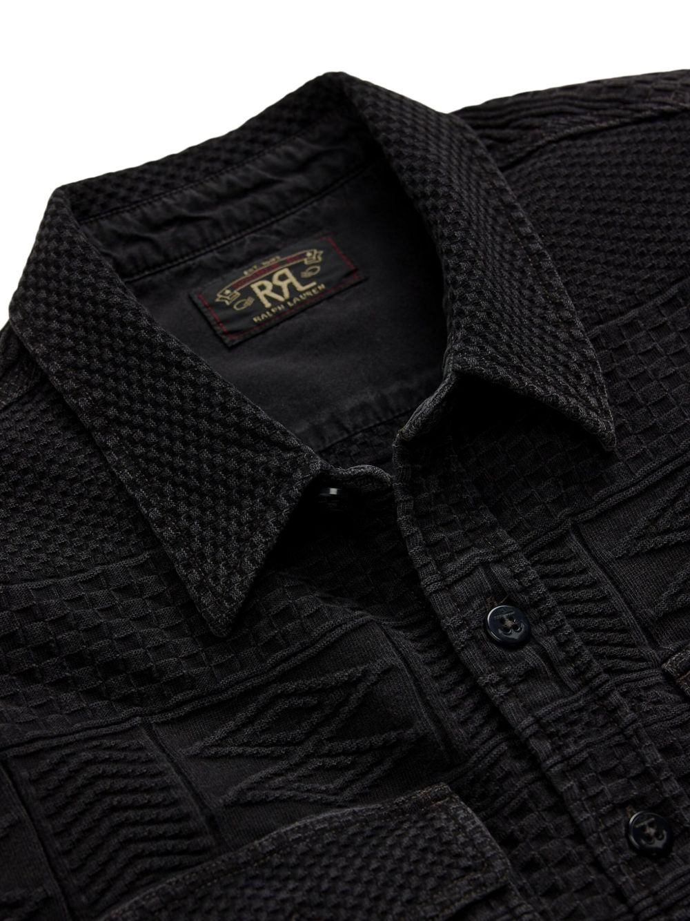 Julius patterned-jacquard shirt - 4