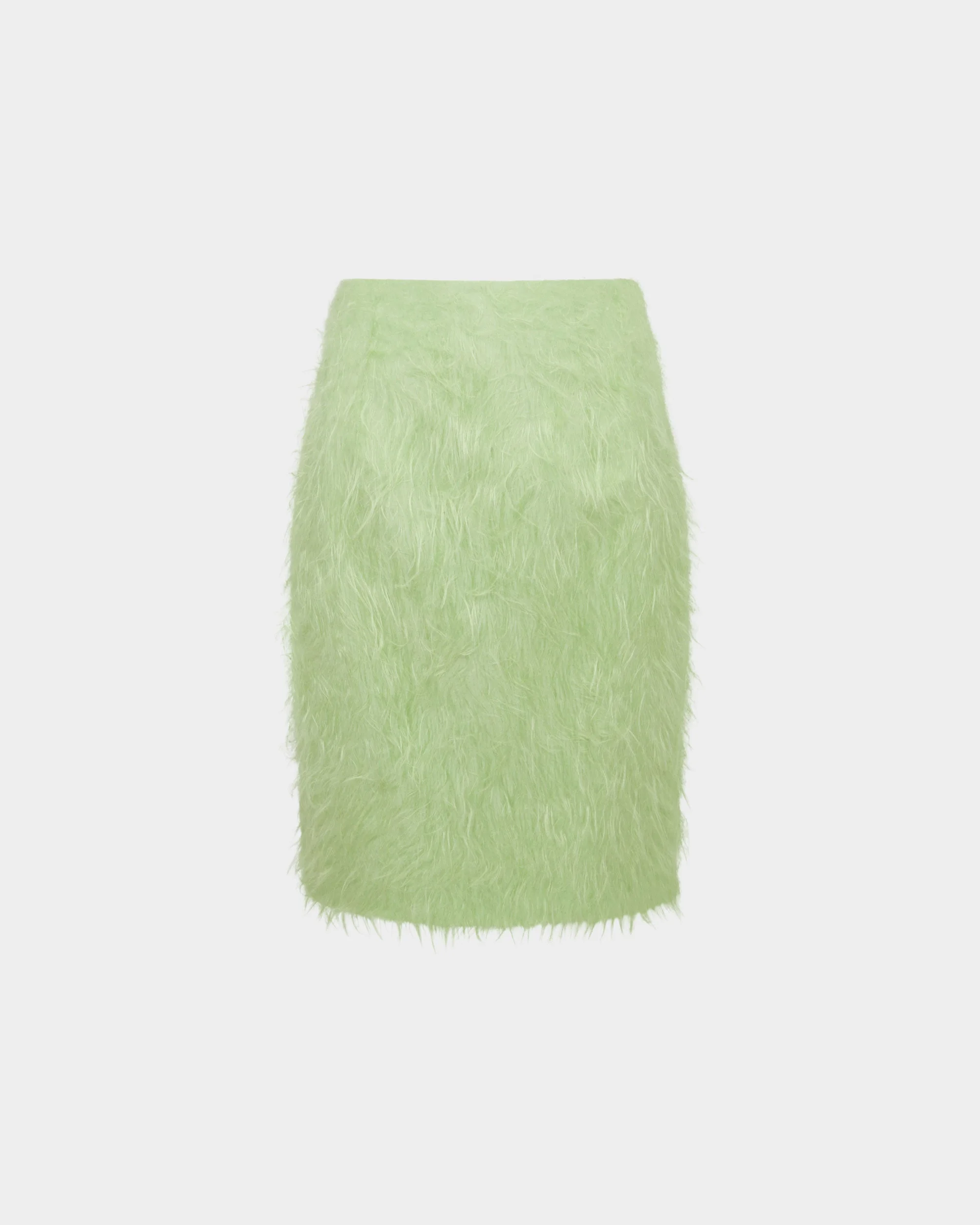 DELTA MIDI SKIRT IN FINE TEXTURE - 1