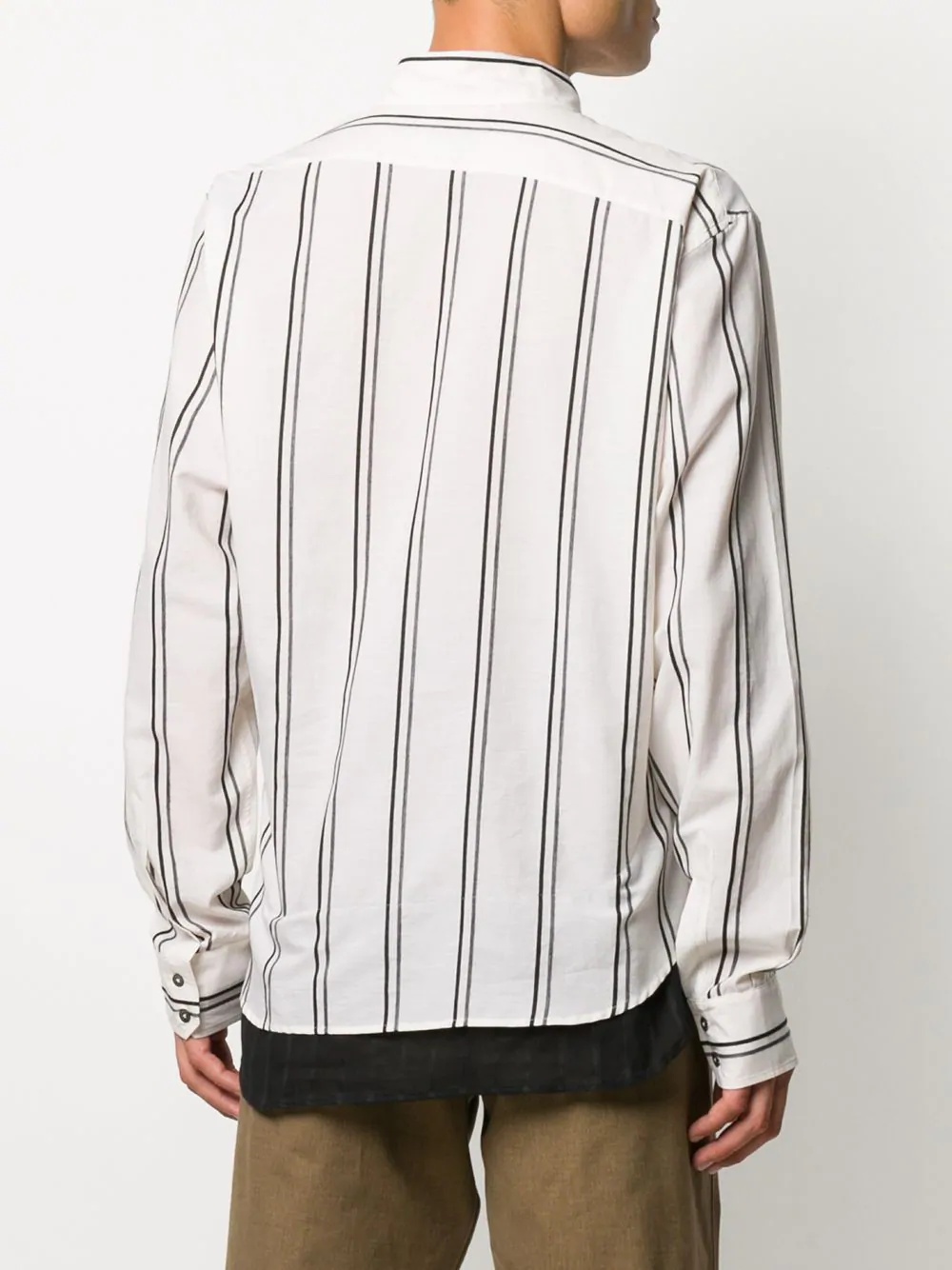 striped long-sleeve shirt - 4