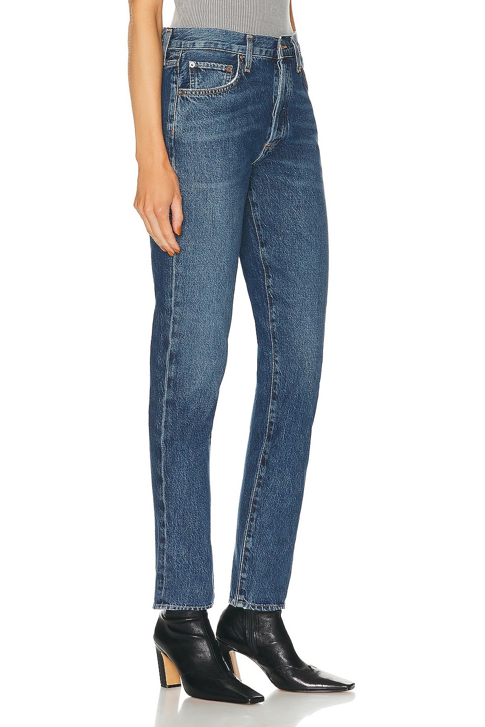 Austin Mid Rise Tapered Slim - 2