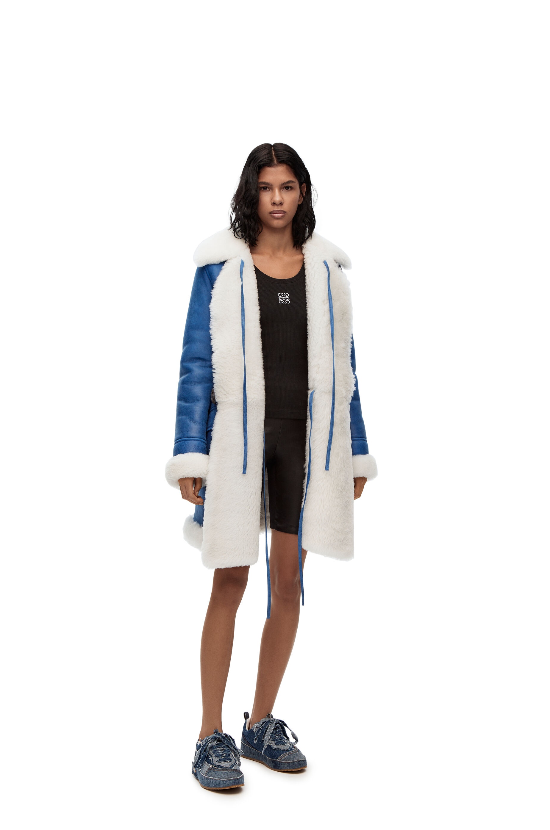 Coat in shearling - 3