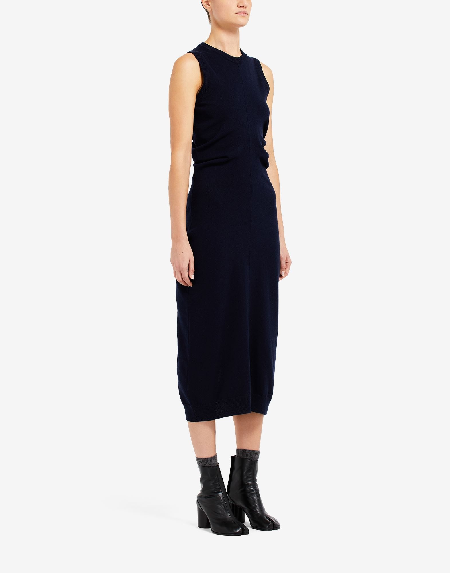 Sleeveless Knit Dress - 3