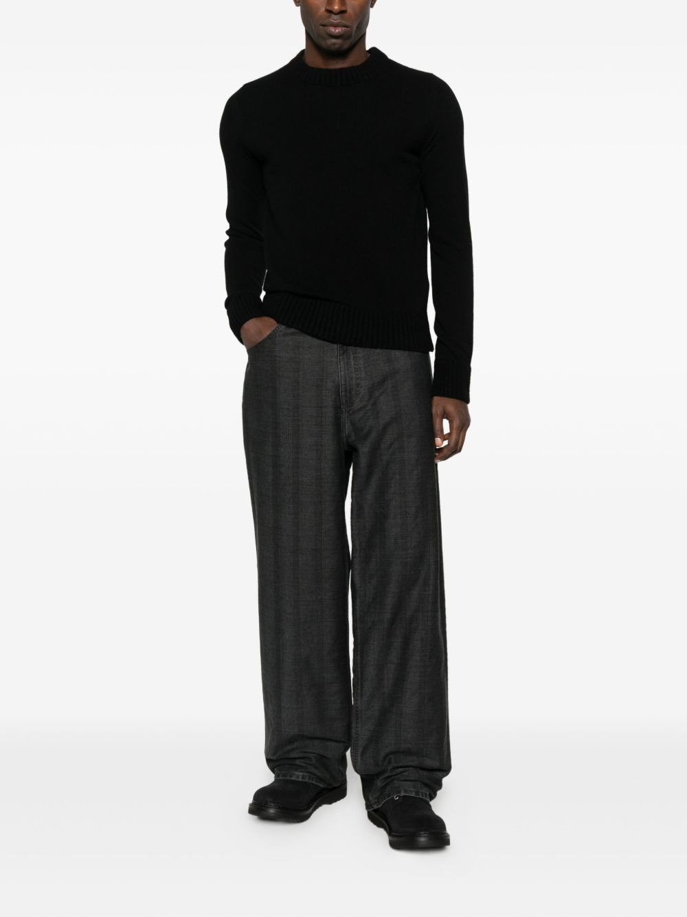 round-neck sweater - 2