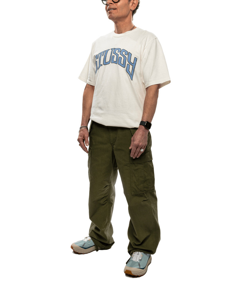 Stüssy Military Cargo Pant Ripstop Olive Green outlook