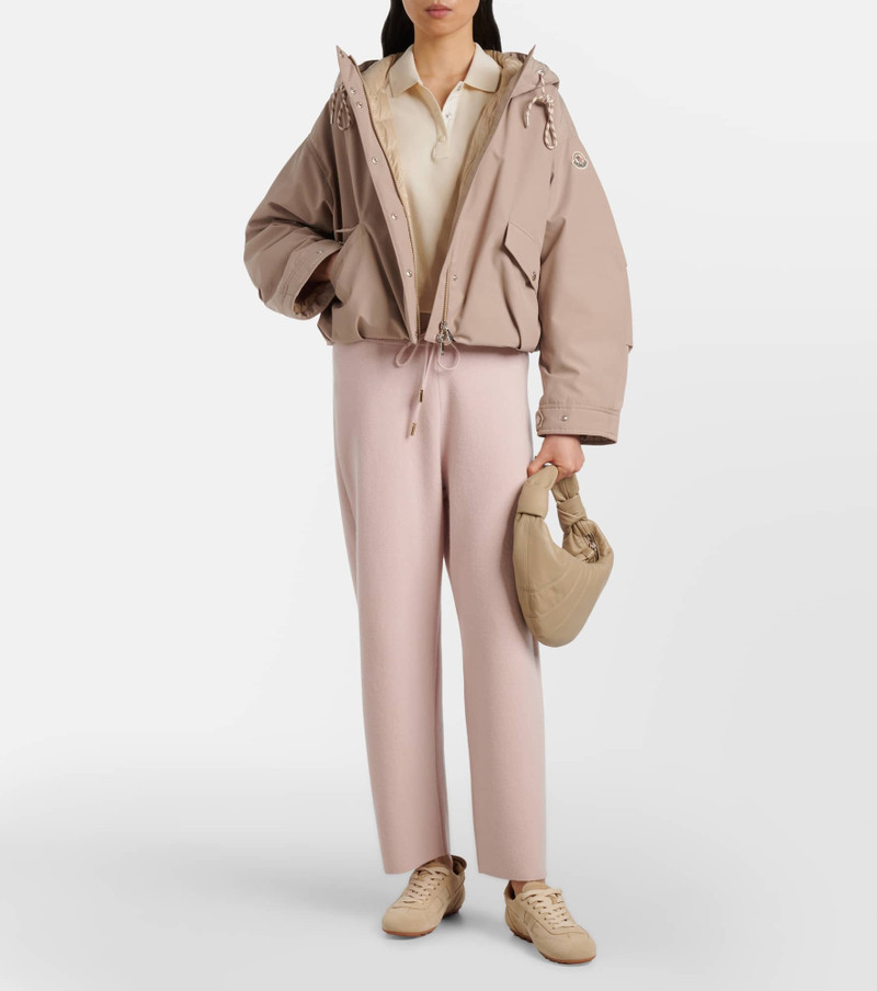 Moncler Wool and cashmere sweatpants outlook
