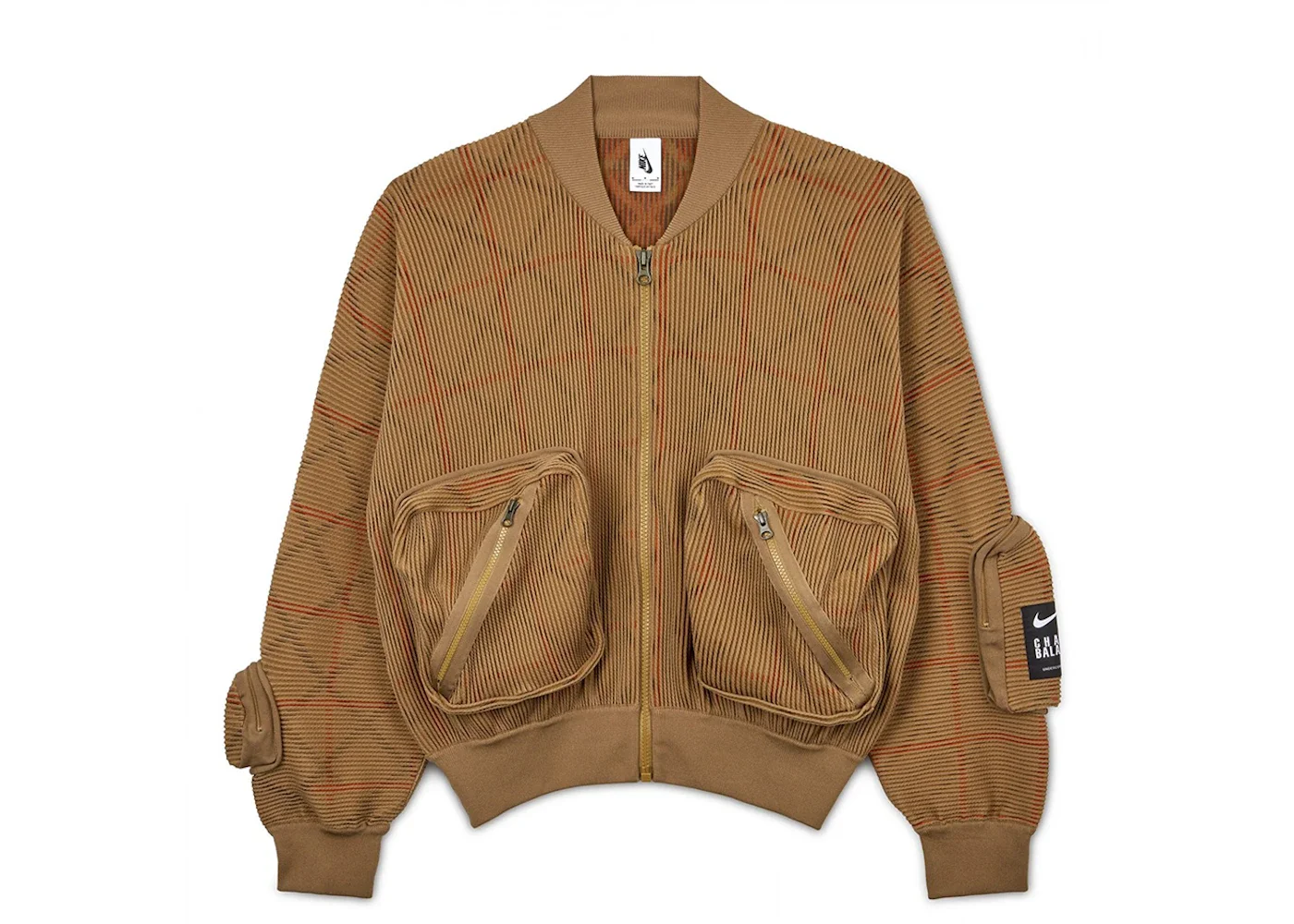 Nike Nike x Undercover SR MA-1 Bomber Jacket Brown - CZ4705-382