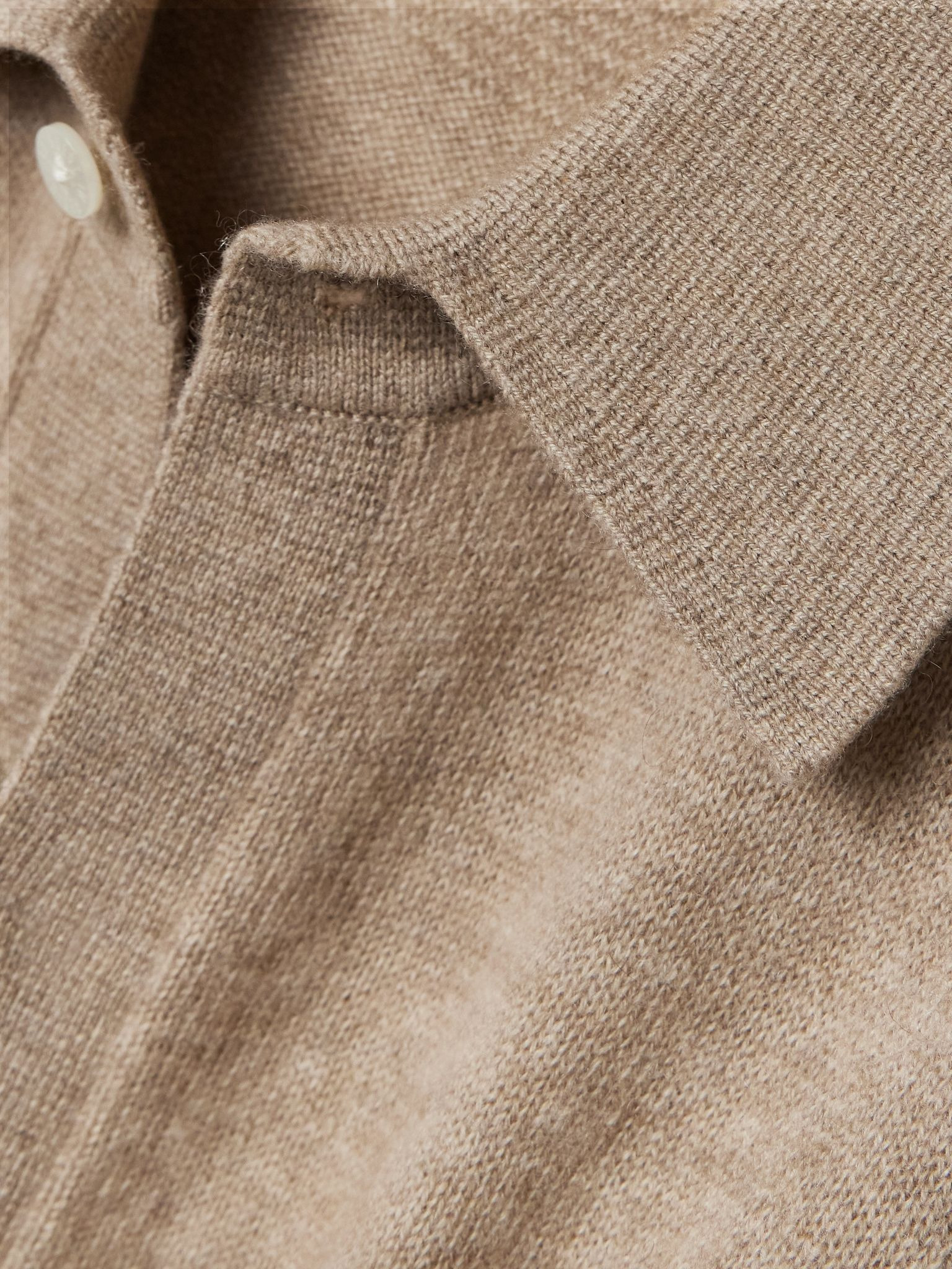 Showtime cashmere midi dress Taupe - 5