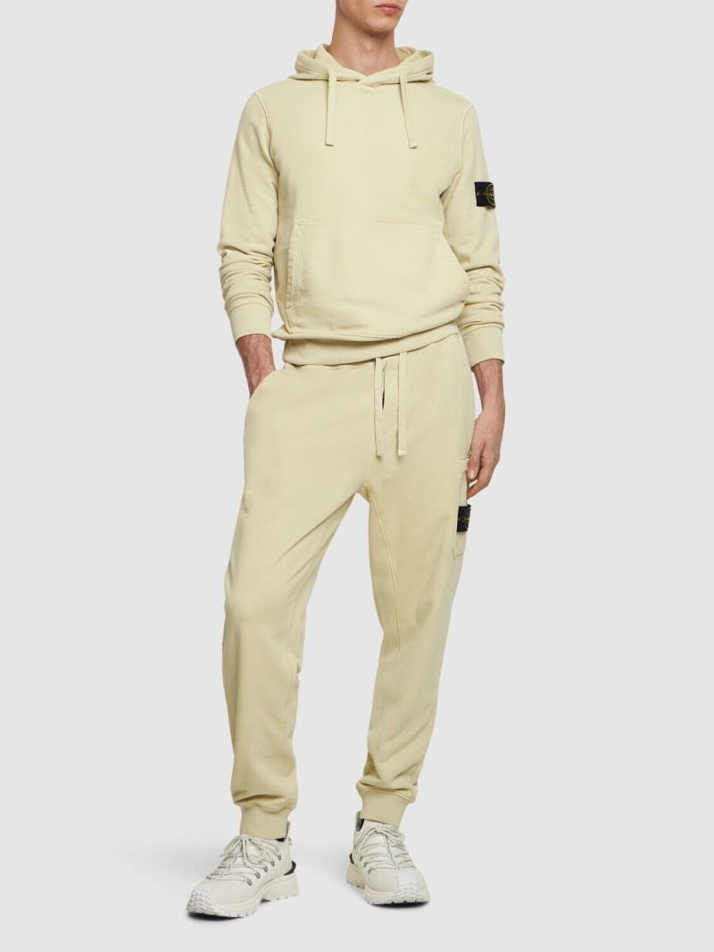 Brushed cotton sweatpants - 2