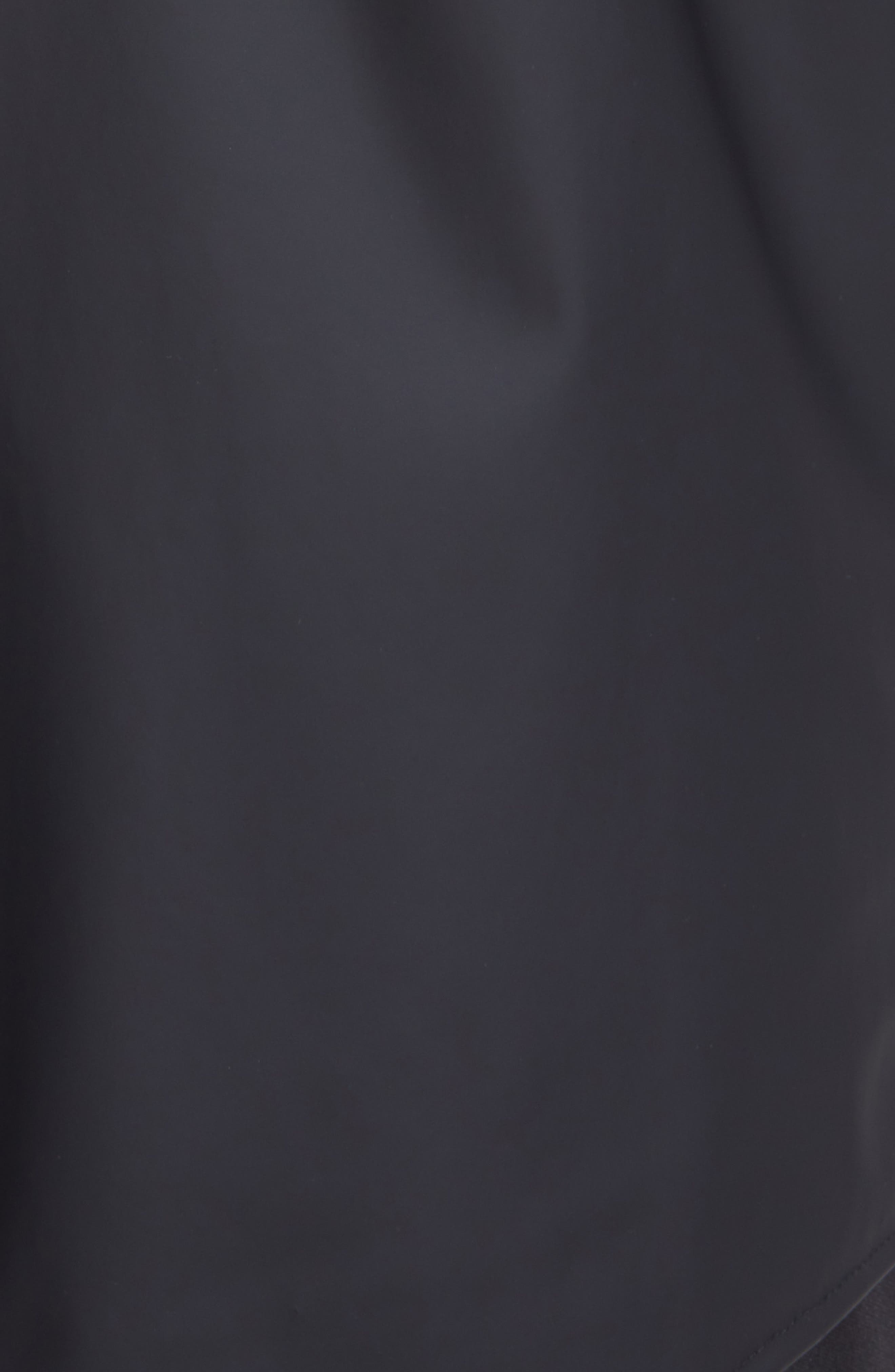 Rains Waterproof Longline Jacket in Black at Nordstrom - 5