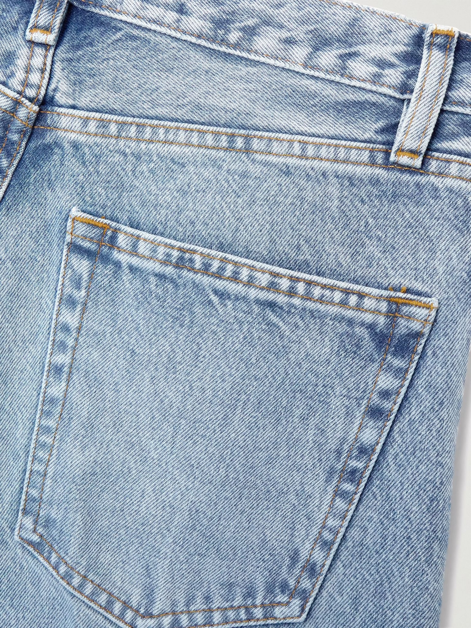 The Vertical straight-leg jeans Mid denim - 6