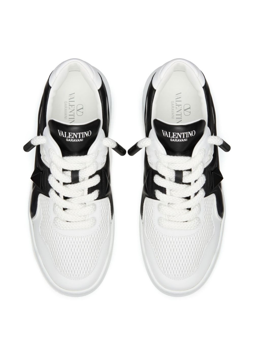 One Stud XL leather sneakers - 3