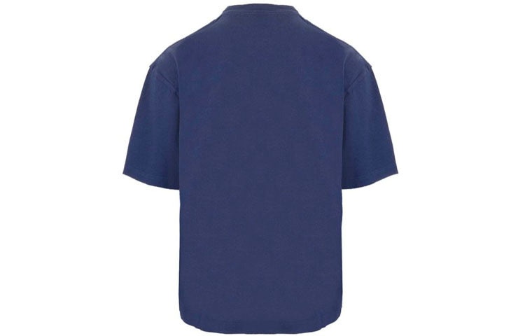 Men's Balenciaga SS21 Retro Short Sleeve Blue 612966TJV874866 - 2