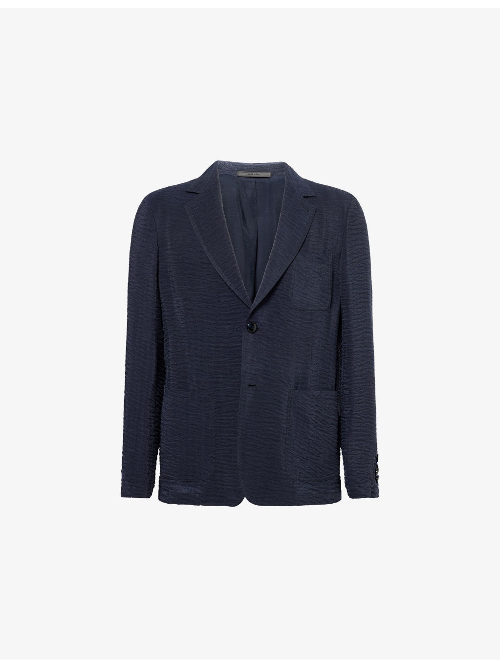 Graphic-Print Long-Sleeve Woven Jacket - 1