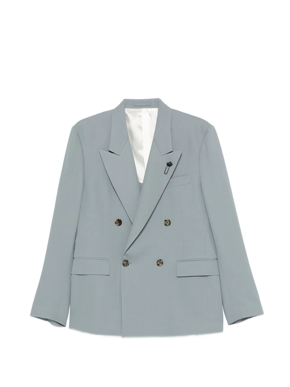 double-breasted blazer - 1