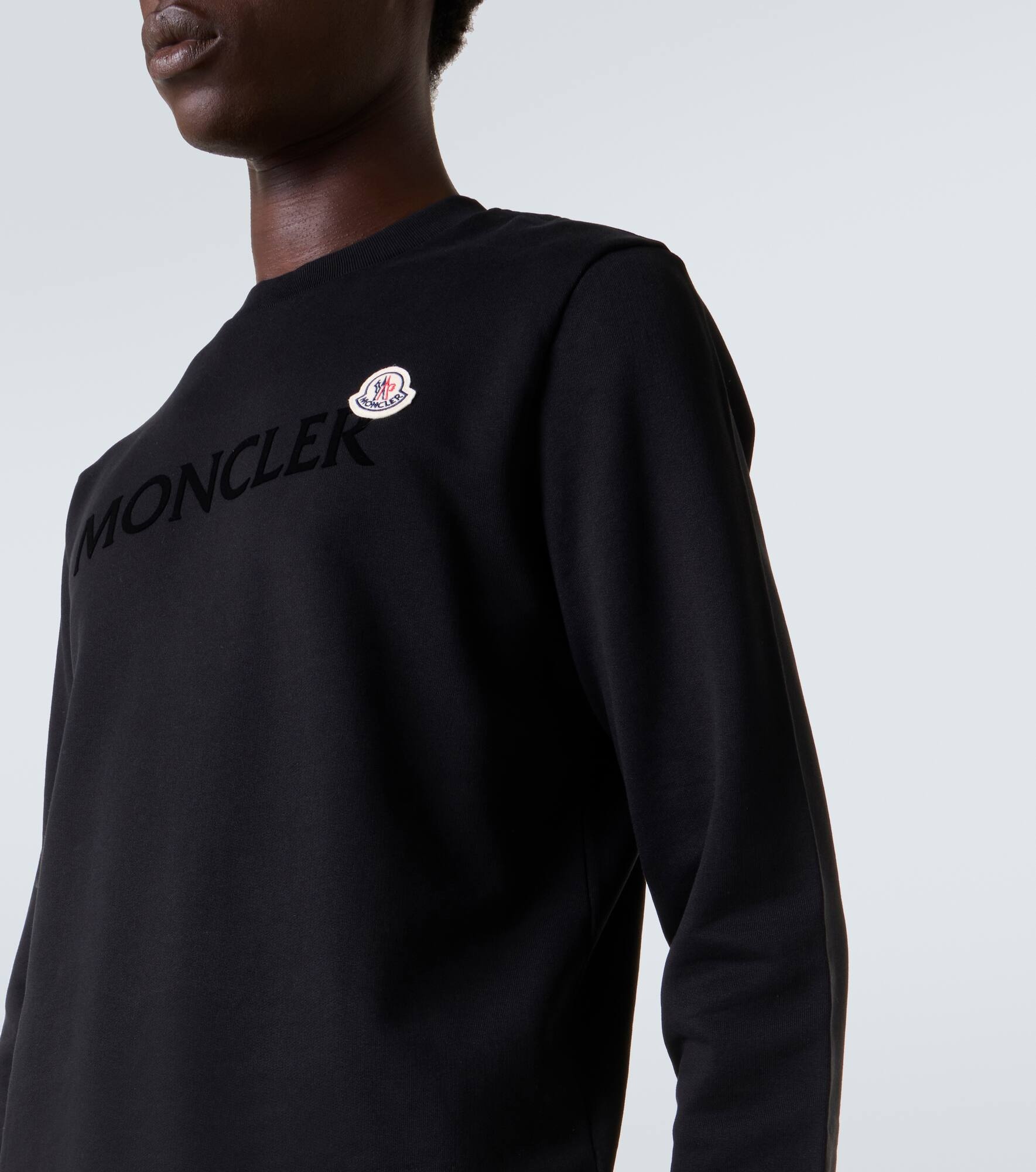 Logo cotton jersey sweatshirt - 5