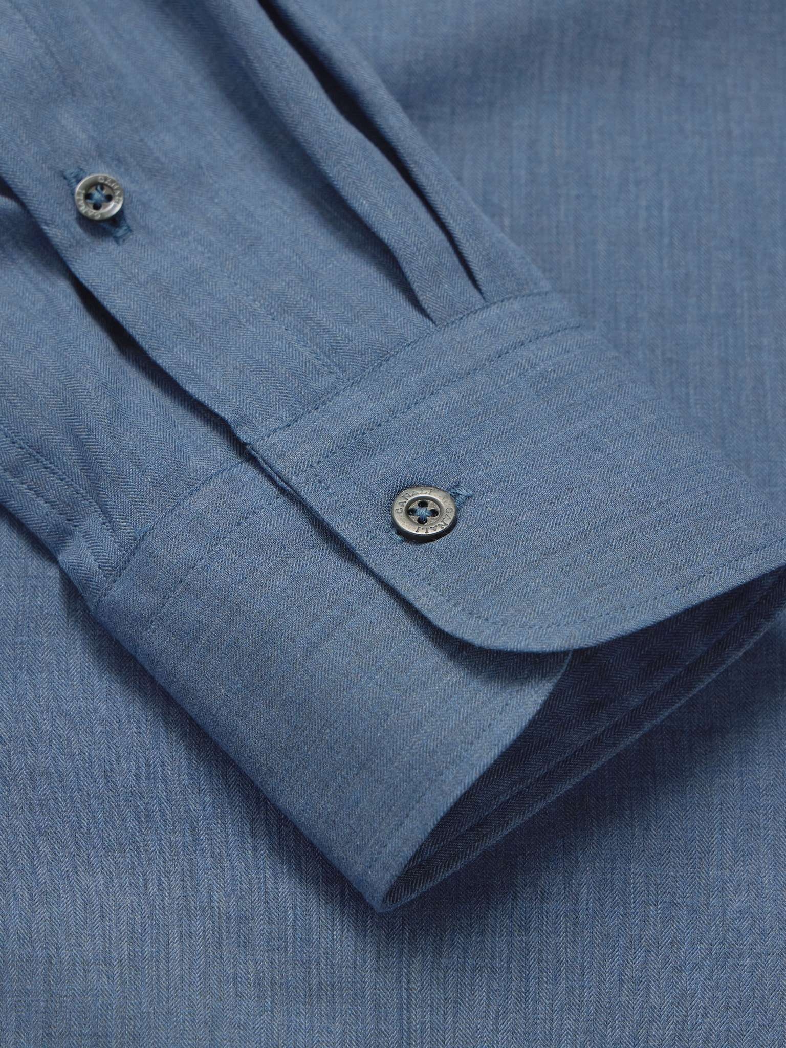 Herringbone Cotton Shirt - 3