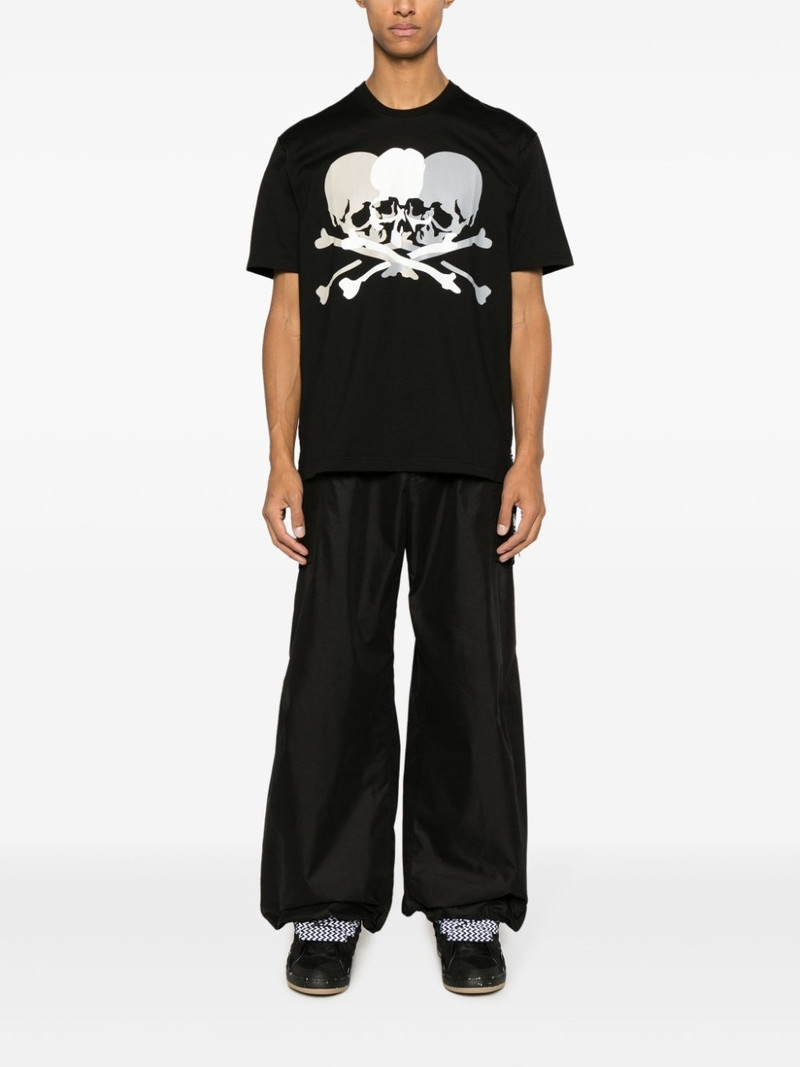 MASTERMIND WORLD skull-print cotton T-shirt outlook