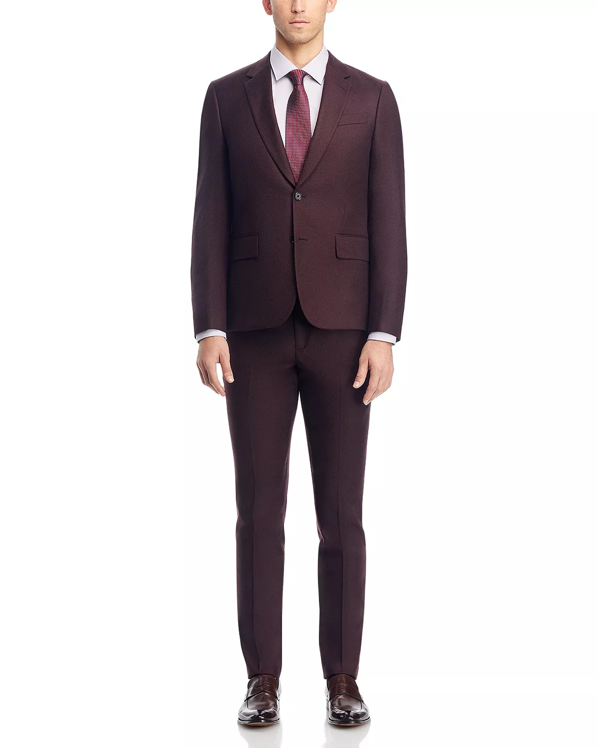 Wool & Cashmere Extra Slim Fit Suit - 10