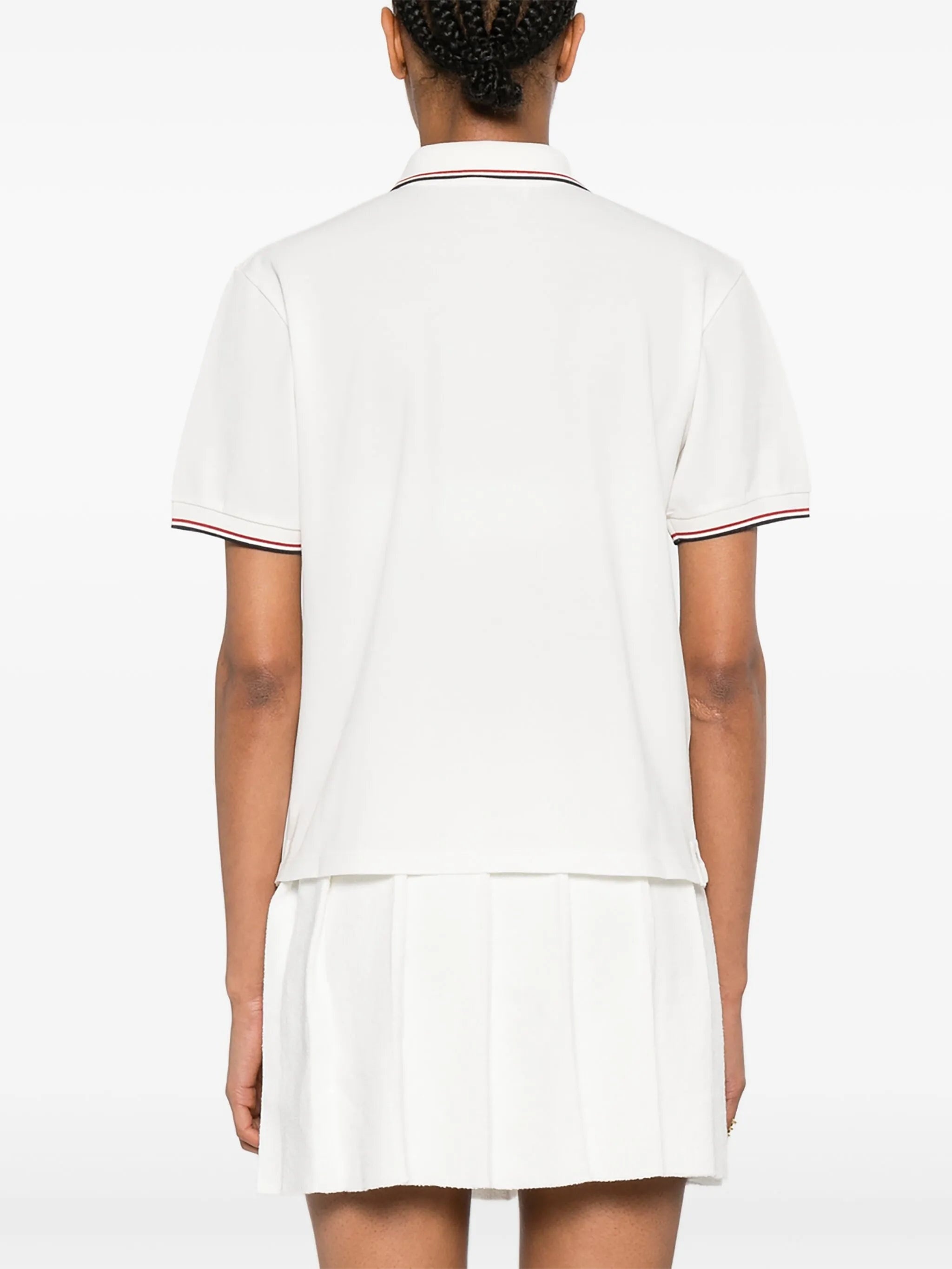 Miu Miu Logo-embroidered Polo Shirt - 5
