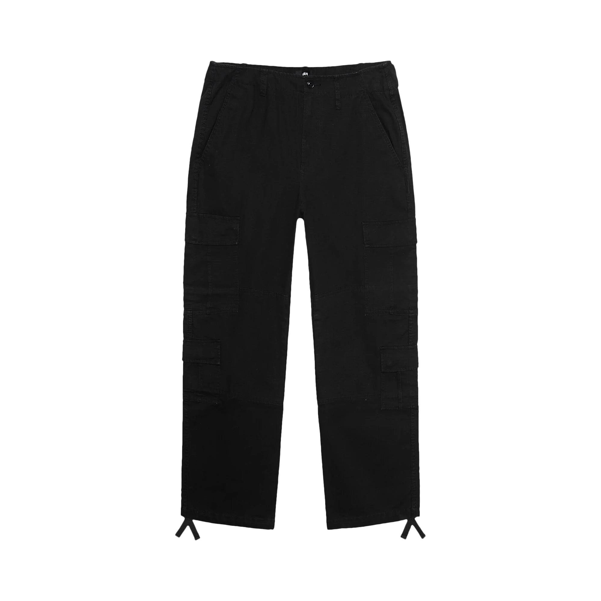 Stussy Ripstop Surplus Cargo Pants 'Black' - 1