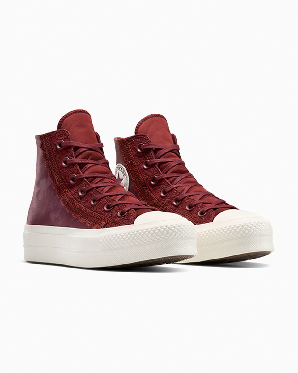 Chuck Taylor All Star Lift Platform Floral Satin - 4
