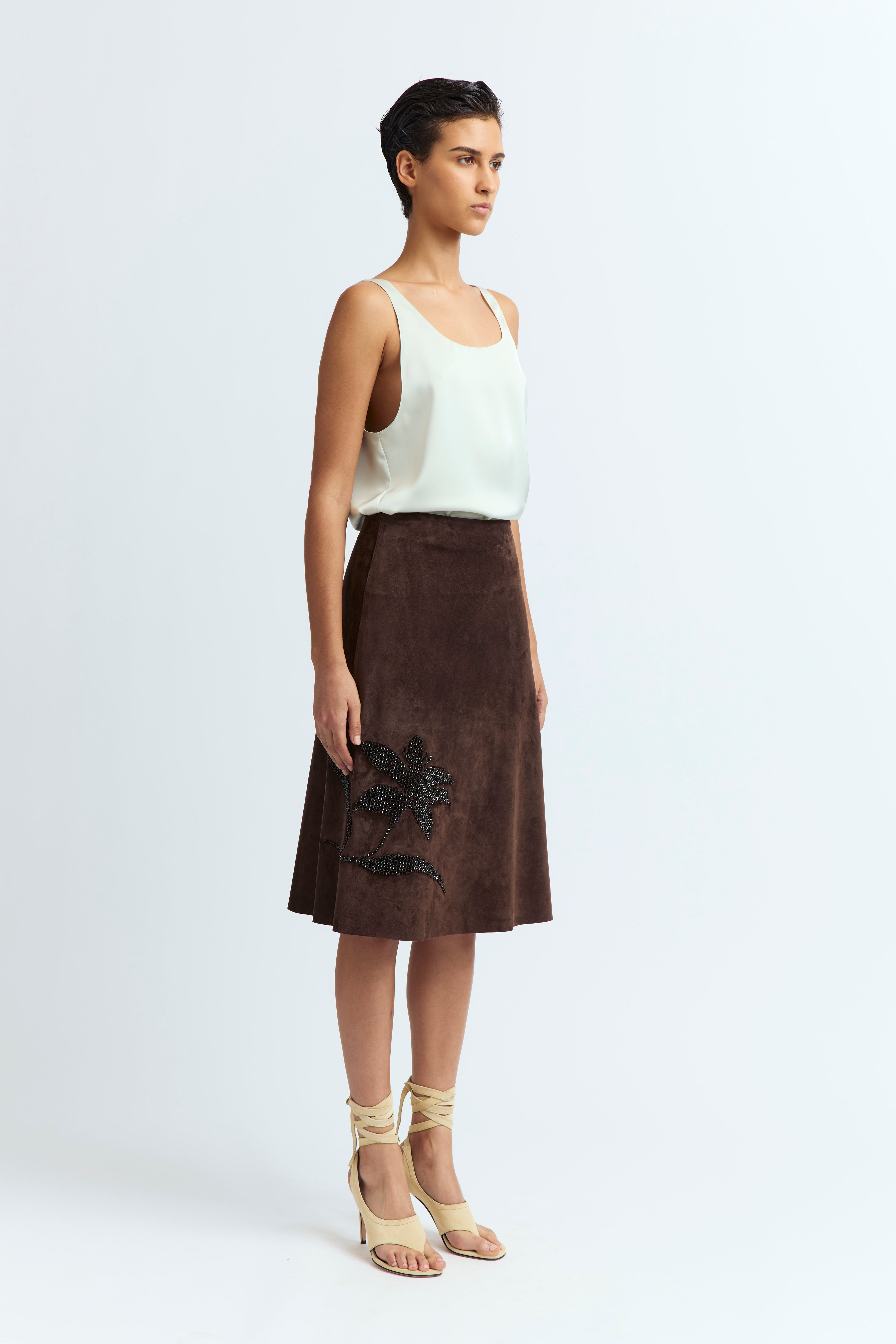 DAFNE SKIRT IN SUEDE - 4
