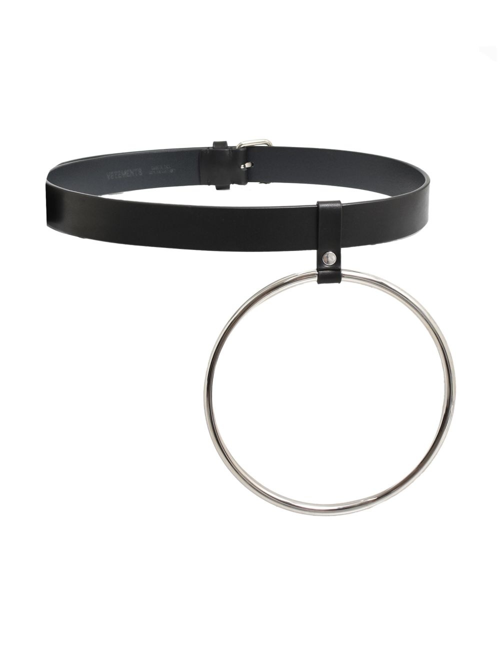 ring leather belt - 2