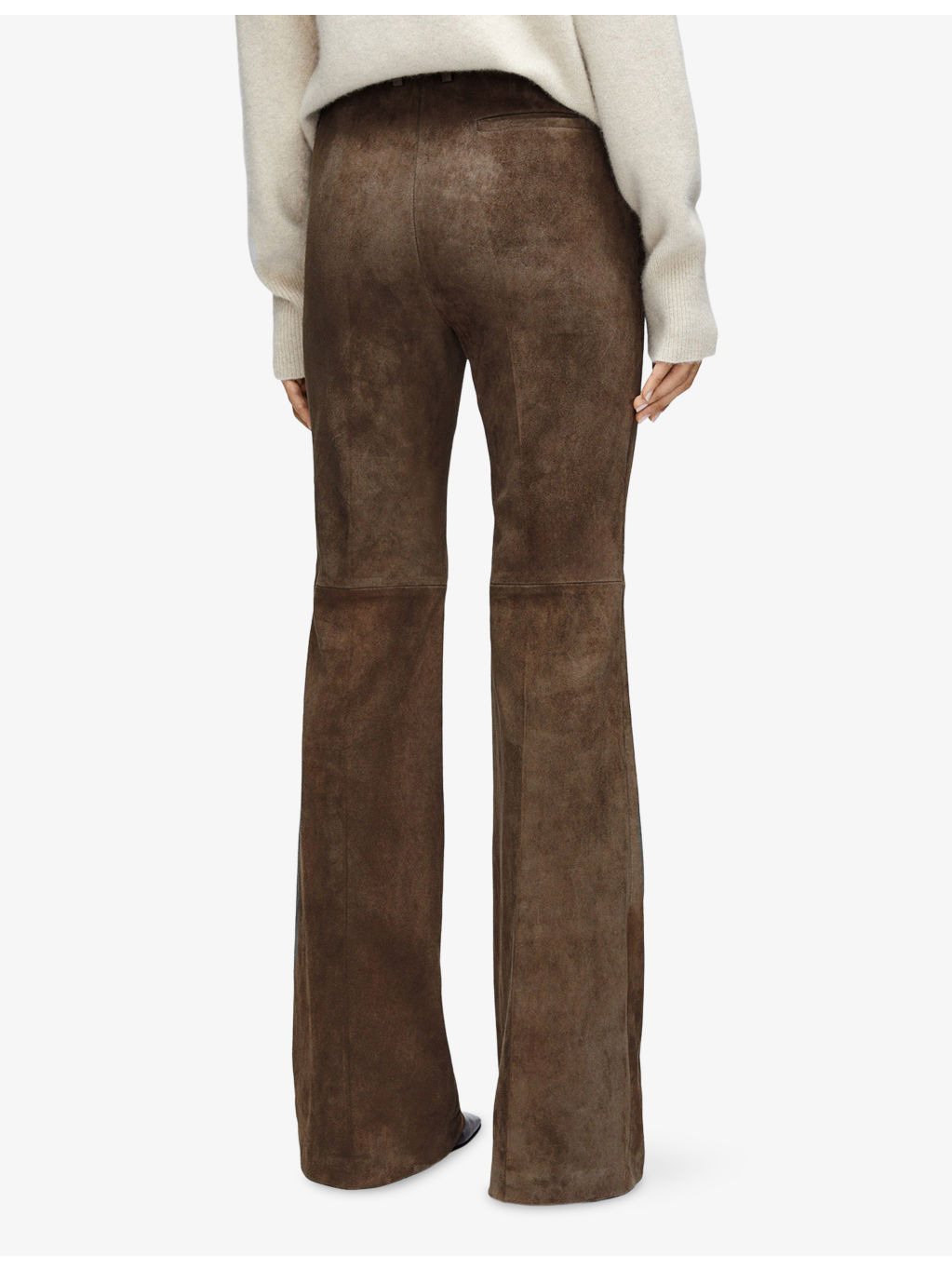 Tafira Stretch-Suede Trousers - 3