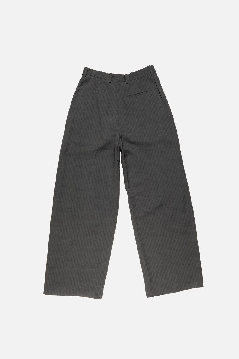 Tailored herringbone trousers - Grey 7