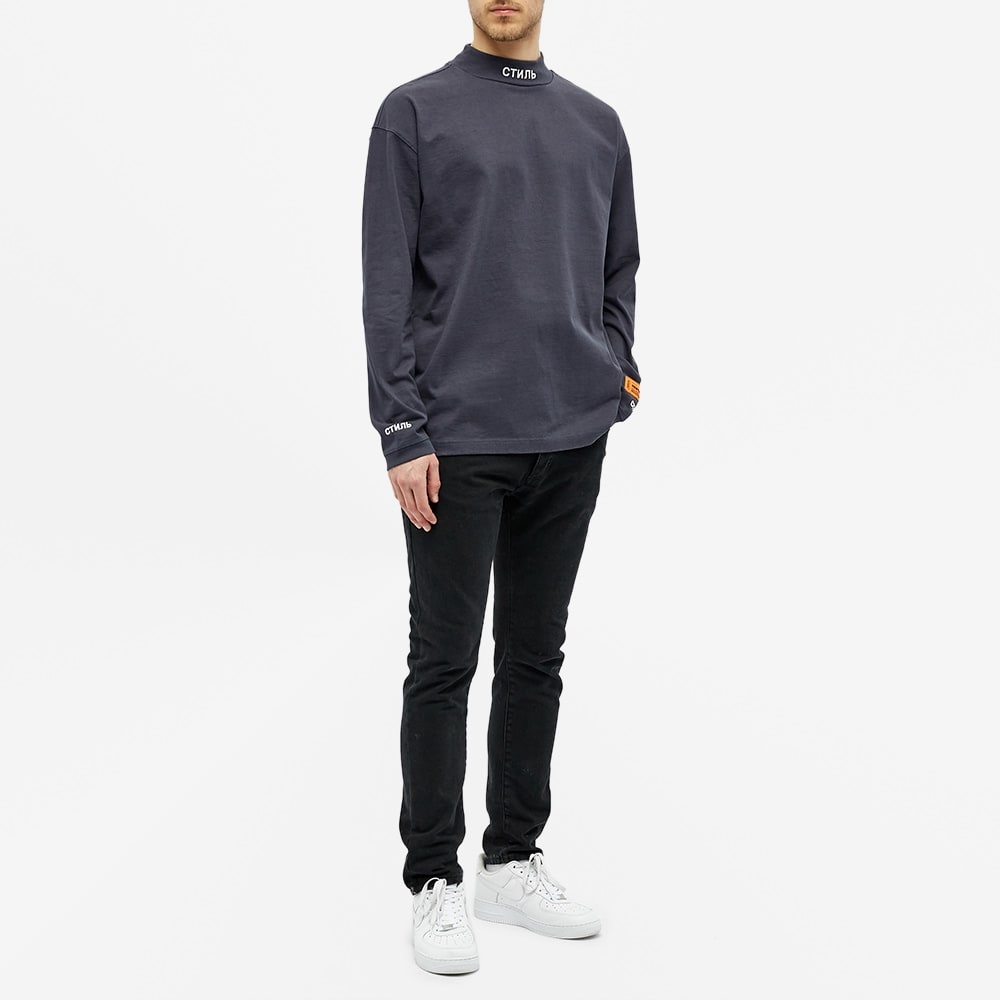 Heron Preston Long Sleeve Turtleneck CTNMB Tee - 7