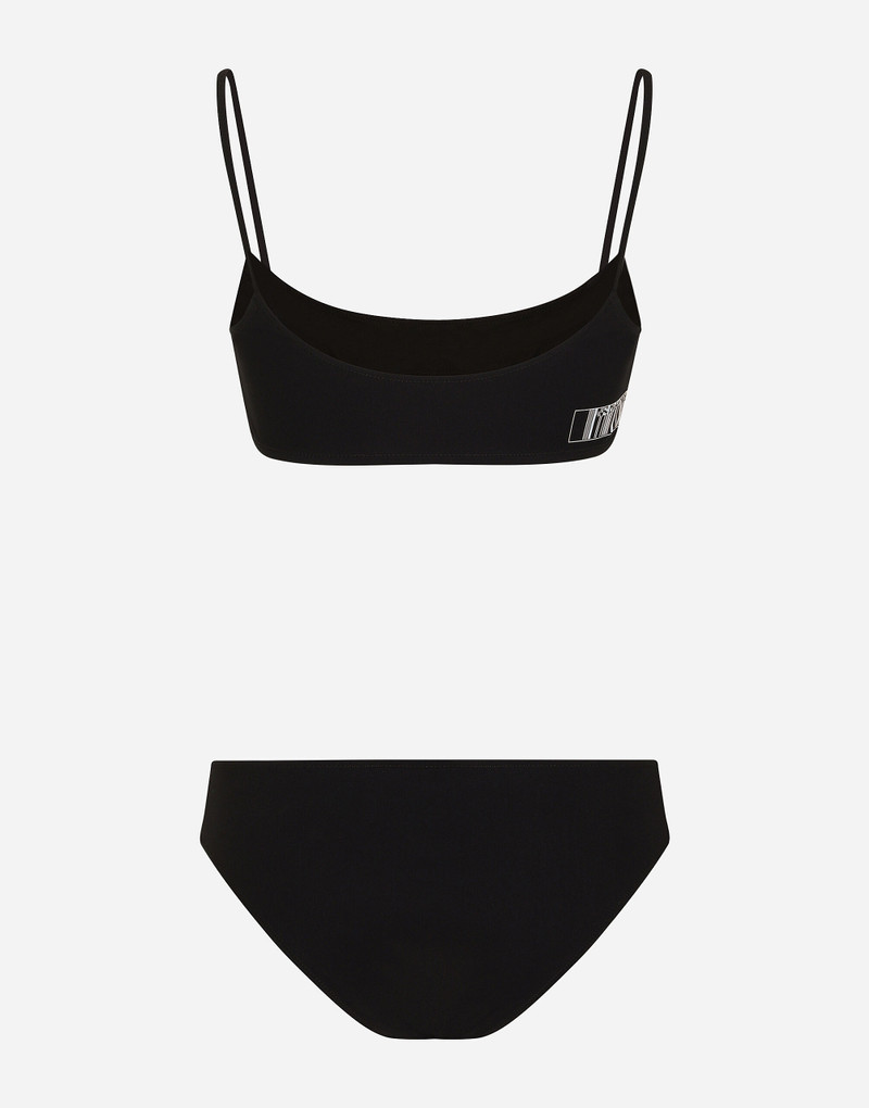 Dolce & Gabbana Bralette bikini with DGVIB3 print outlook