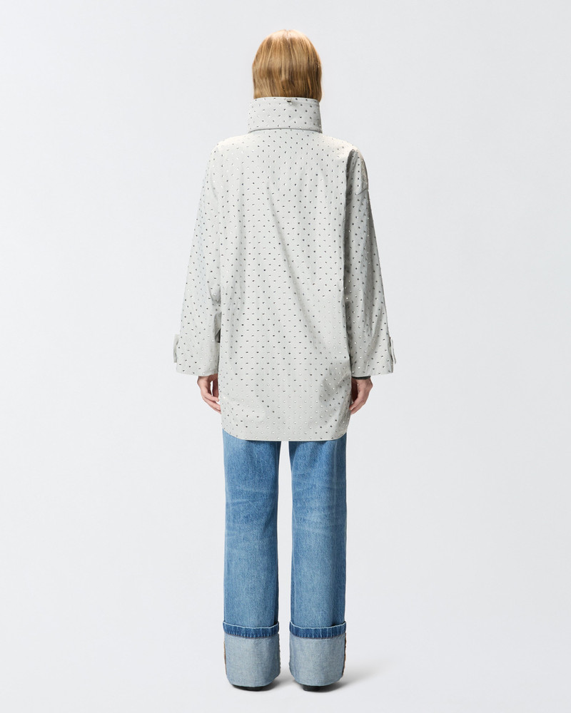 PARKA WITH RHINESTONES AND STUDS 5