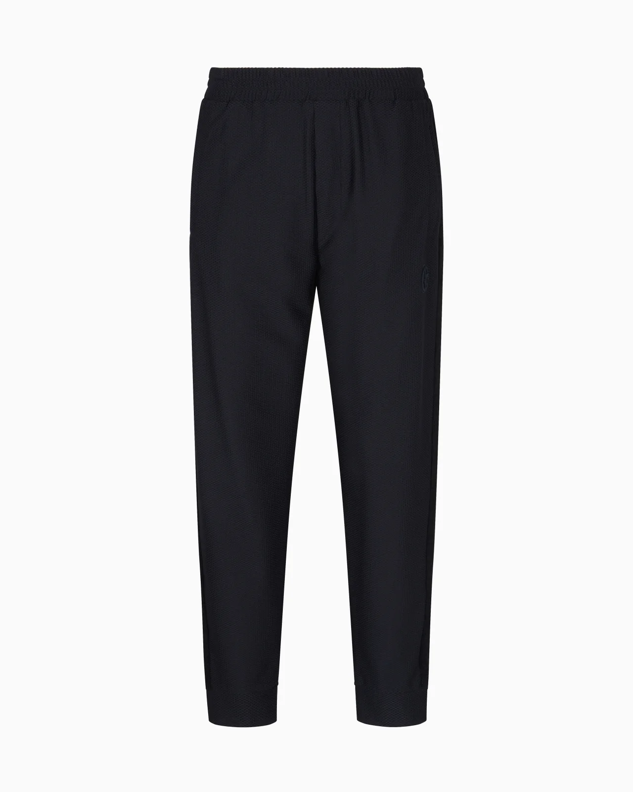 TECHNICAL WAFFLE FLAT-FRONT TROUSERS - 1