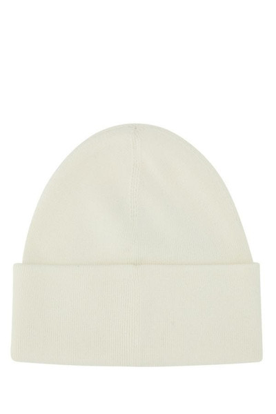 Fred Perry Ivory acrylic blend beanie hat outlook