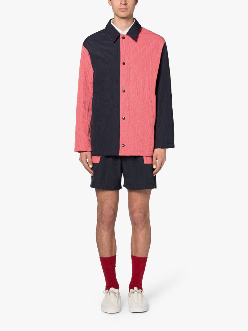 Mackintosh CAPTAIN NAVY SEERSUCKER SHORTS outlook