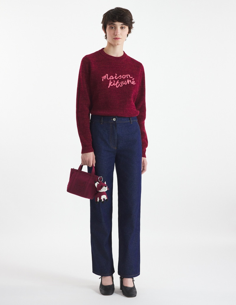 Maison Kitsuné MAISON KITSUNE HANDWRITING COMFORT JUMPER outlook